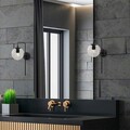 Aplica de perete, Fulgor, 942FLG1329, Metal, Negru