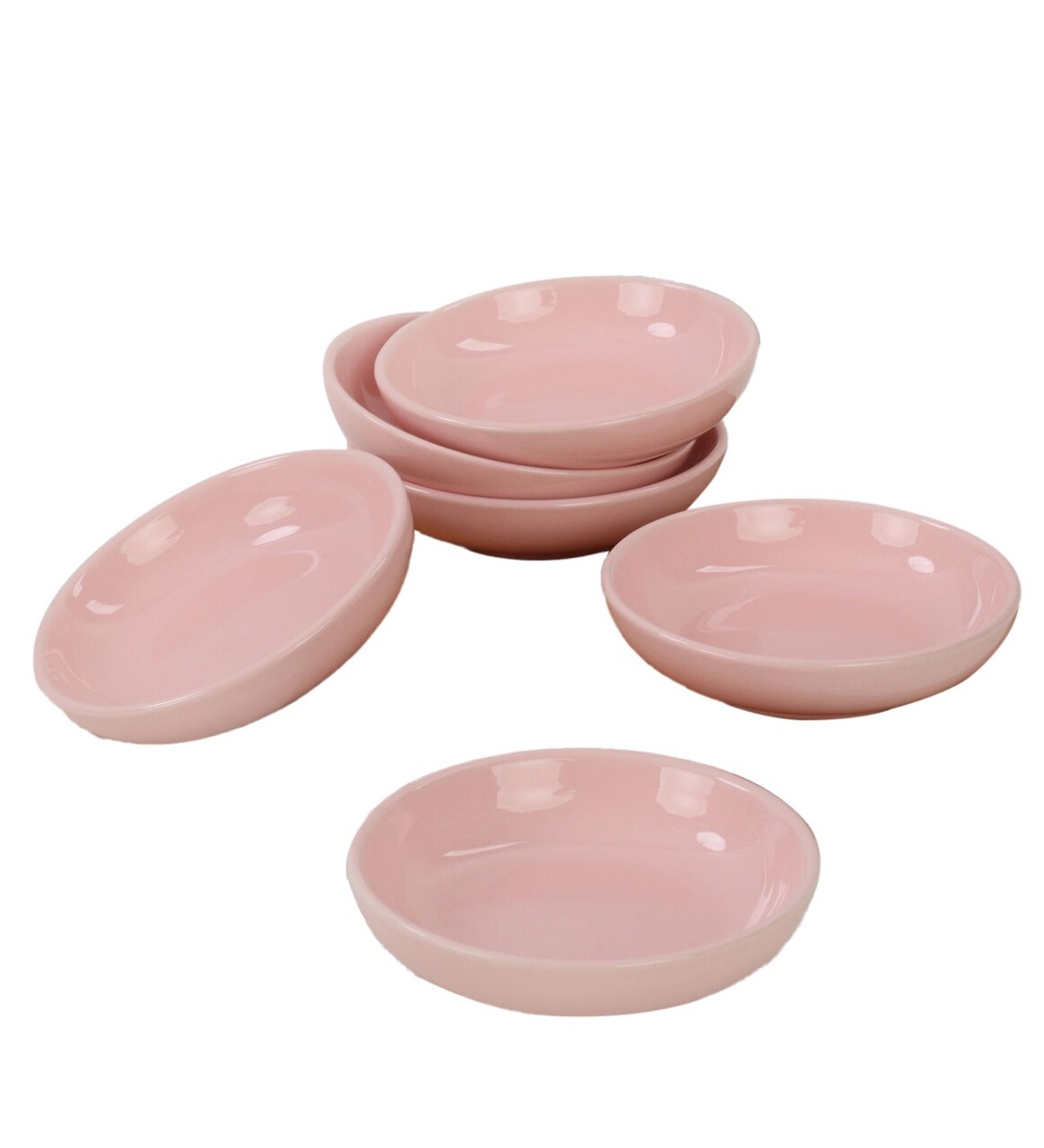 Set boluri ceramice pentru sos, Hermia, 275KRM1462, Antibacterian, Roz - view 2