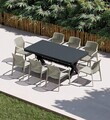 Set scaune 4 piese, Hanah Home, Briza, Bej