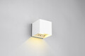 Aplica de perete pentru exterior Talent, RL, 10x12x10 cm, 0.5W, 2x SMD, metal, alb mat