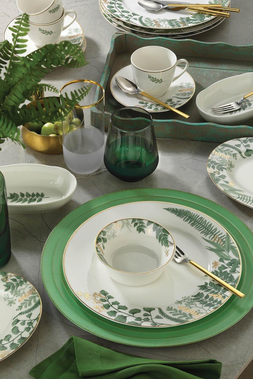 Serviciu de masa breakfast 28 piese BNKL28KH43011398, Kutahya Porselen, ceramica, multicolor - 1 | YEO