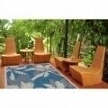 Covor indoor outdoor Floorita PALMS BLUE 135X190