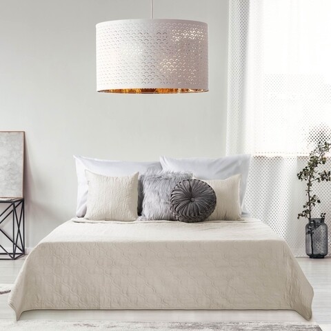 Cuvertura Maroko Bez, Fashion Goods, 200x220 cm, microfibra, crem