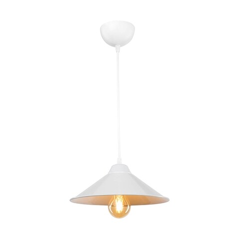 Lustra beyaz, mdl.4152, squid lighting, 25.5x 48 cm, 60w, alb