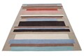 Covor Lines Bedora,160x230 cm, 100% lana, multicolor, finisat manual