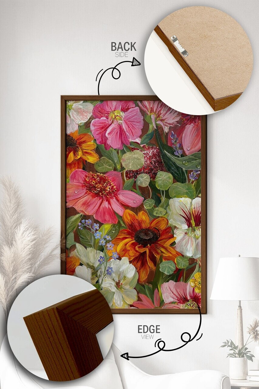 Tablou decorativ, Artmoscrv11-5070, Lemn masiv, MDF, Multicolor - view 3