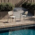 Set scaune 4 piese, Hanah Home, Haz, Gri