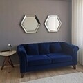 Set 2 oglinzi 2A404, Neostill, 61 x 70 cm, argintiu