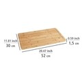 Tocator, Wenko, Bamboo, 30 x 1.5 x 52 cm, bambus, maro