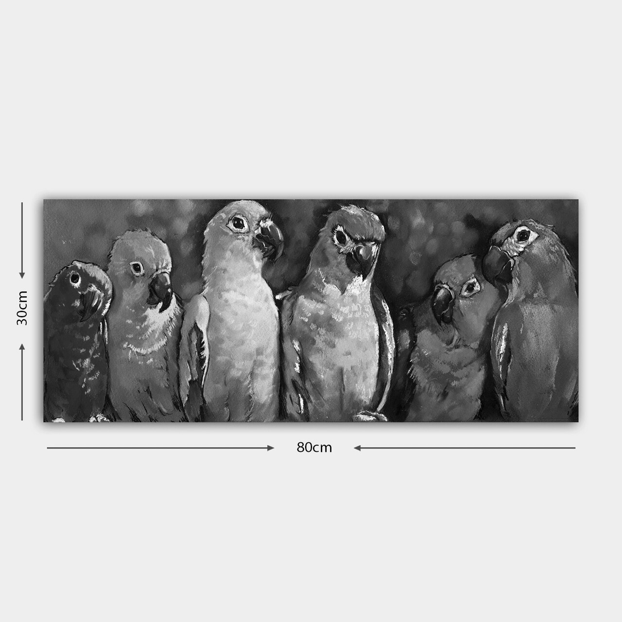 Tablou decorativ, YTY249153832_3080, 30 x 80 cm, Multicolor - view 2