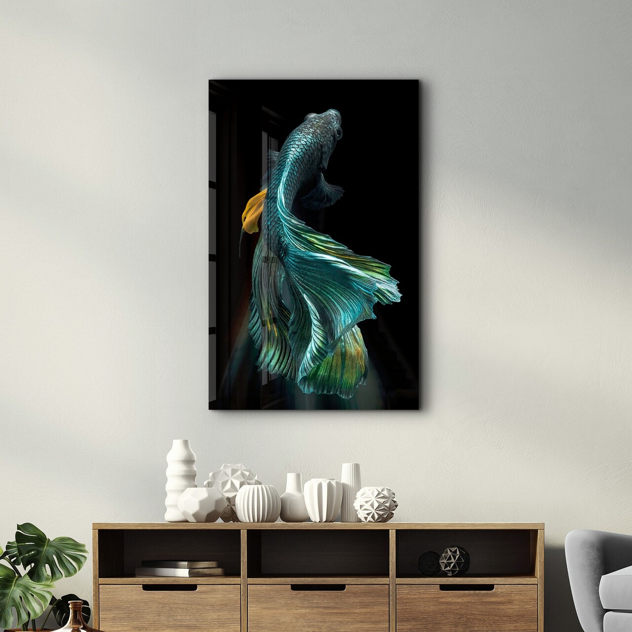 Tablou decorativ, CAM-1093, Dimensiuni: 46 x 72 cm, Multicolor - view 3