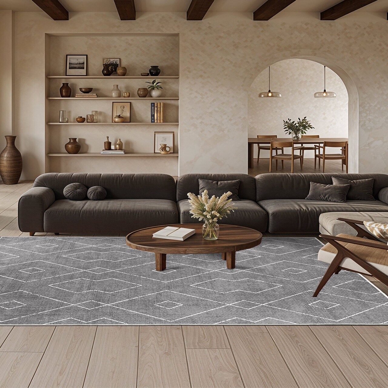 Covor (80 x 300), Cool-Fr63, 80x300 cm, Gri - view 2
