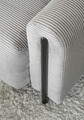 Canapea extensibila 3 locuri, ELTAP, SO-ARC-BL-03JAR, Arcadova, 244x97x97 cm, lemn/poliester, gri/negru