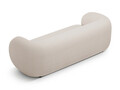 Canapea modulara 3 locuri, Kate, Micadoni, 213x99x76 cm, tesatura boucle, bej