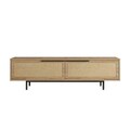 Comoda TV, Locelso, On1-Su, 160x45.1x35.5 cm, PAL, Nuc / Stejar