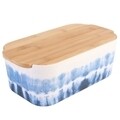 Cutie pentru paine Design, 41 x 20 x 15 cm, melamina, albastru/alb