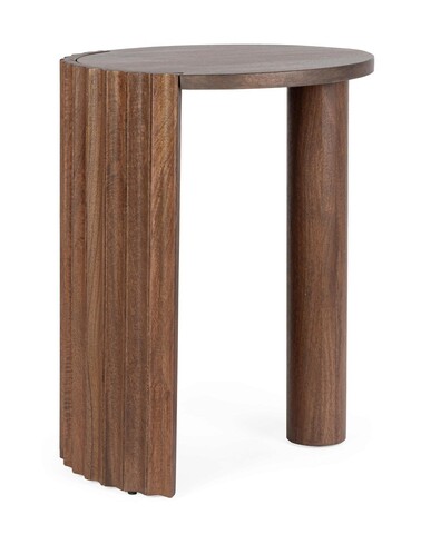 Masuta de cafea Orissa, Bizzotto, 50x65 cm, lemn de mango, maro