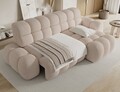Coltar extensibil stanga 3 locuri ELTAP, Ceedro, 283x165x98 cm, lemn/poliester, bej
