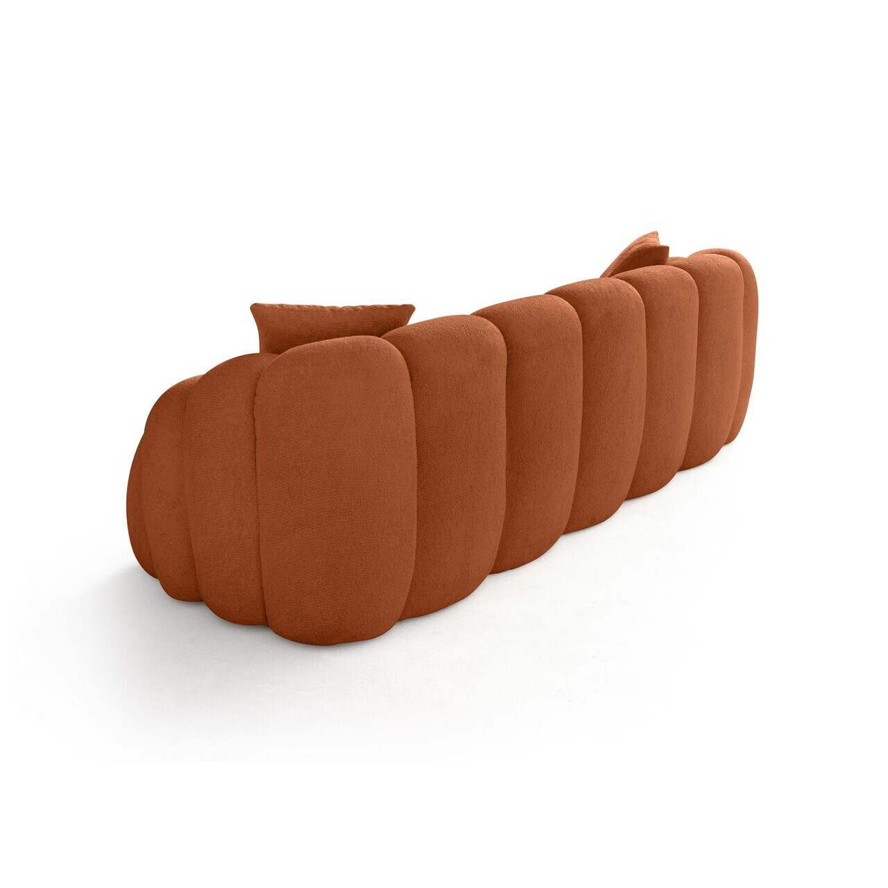 Canapea 3 locuri, Atelier del Sofa, 752EST1131, Lemn de carpen/PAL melaminat, Caramiziu - view 6