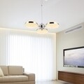 Candelabru, Sage, Dolunay 3'lü - Chrome, LED, 33 W, 3 culori, metal