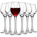 Set 6 pahare lichior, Krosno Splendour, sticla, 60 ml