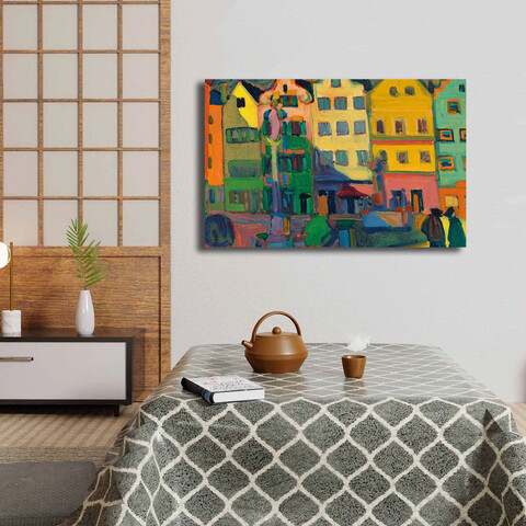 Tablou decorativ, 4570kandinsky022, canvas , lemn, multicolor