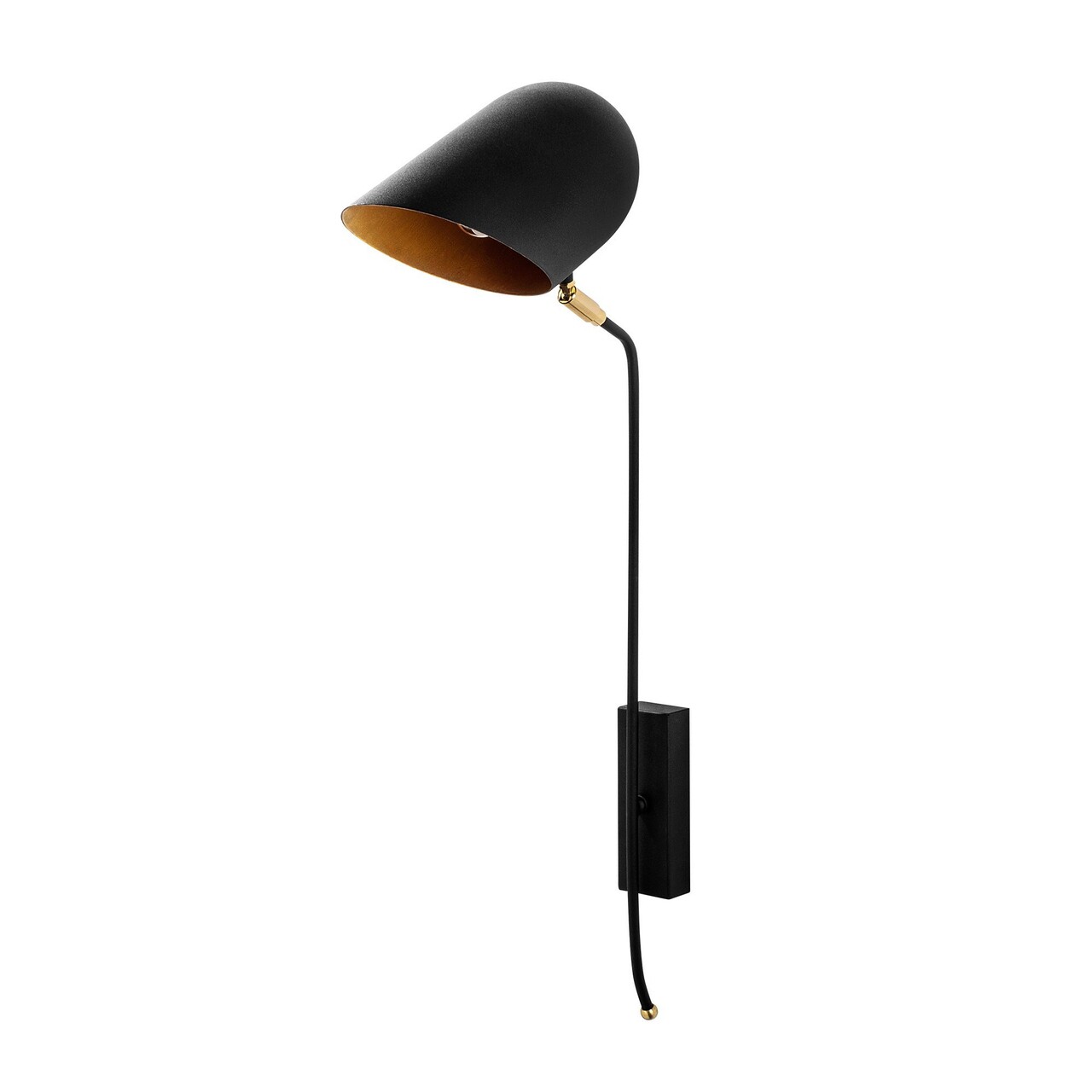 Aplica de perete, Opviq, 892OPV1244, Fier, Negru - 1 | YEO