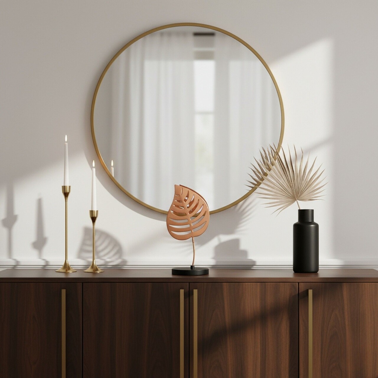 Decoratiune, Dm-008-A, 28x18x13 cm, Cupru/Negru - imagine 3