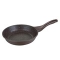 Set de gatit 3 piese Muhler, MR-3049, aluminiu turnat/invelis din marmura, chocolate