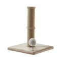 Zgarietor pentru pisici, Paws & Whiskers, Katre, MATERIAL TEXTIL PLUȘ, Bej