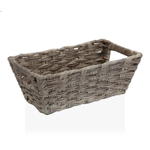 Cos de depozitare toby, versa, 29 x 17 x 11.5 cm, polietilena, gri