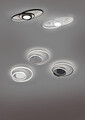 Plafoniera Galaxy, RL, 57x23x4 cm, 28W, 1x SMD, metal, negru