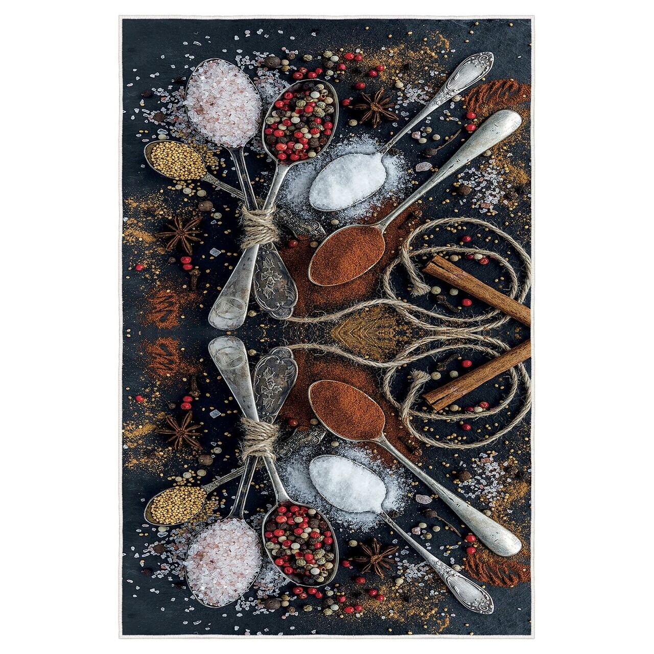 Covor, Hmnt536, 80x300 cm, Poliester, Multicolor — imaginea 3