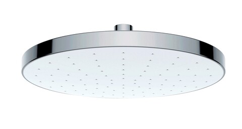 Cap de dus superior, wenko, rain, Ø 22.5 cm, plastic, gri/alb