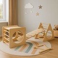 Set de cățărători Pikler, Rosewood, BLTYZ-AKTV053, Stejar