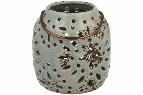 Felinar Zny , Duo, ceramica, gri