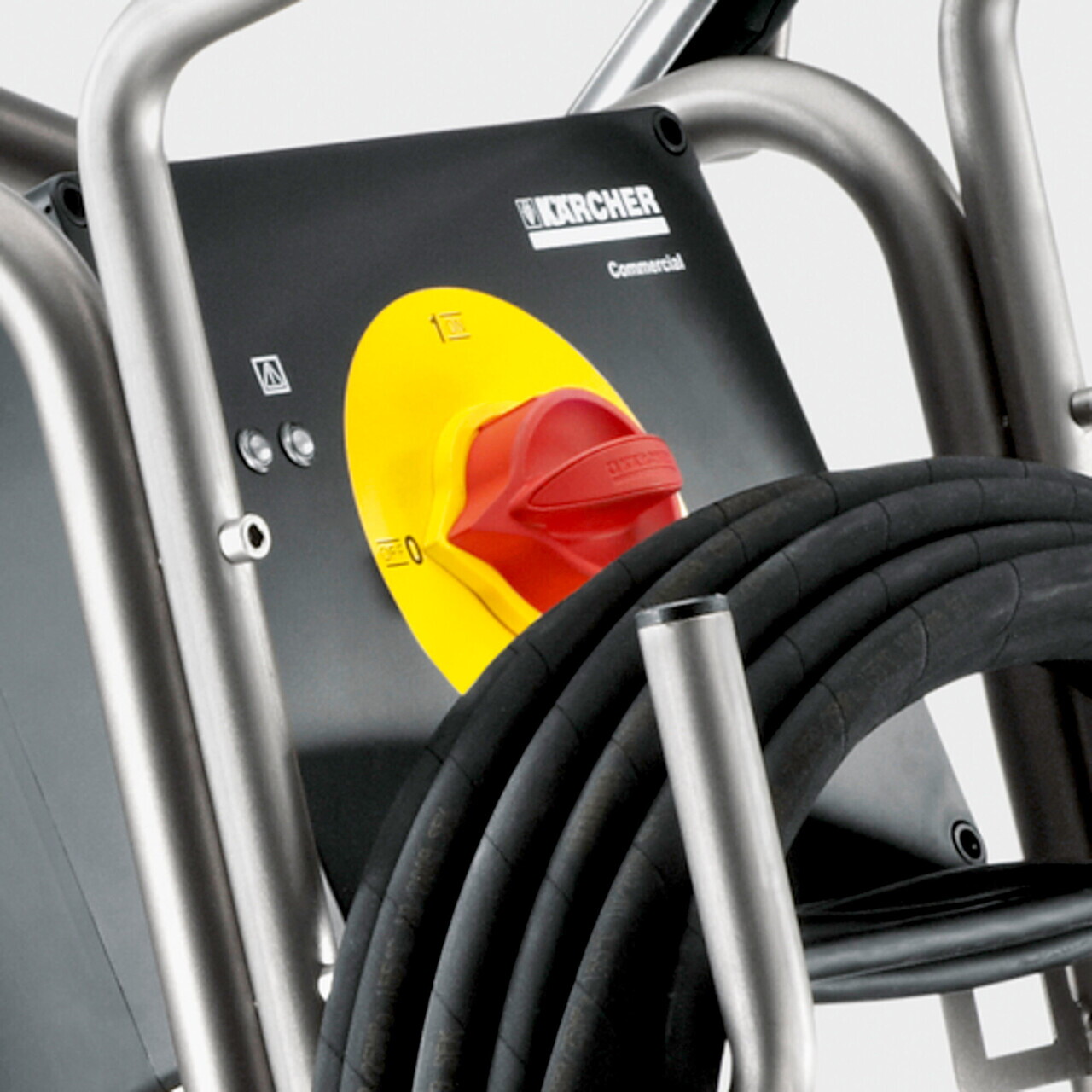Aparat de spalat cu presiune profesional HD 20/15  - 4 Cage Plus, Karcher, gri — imaginea 5