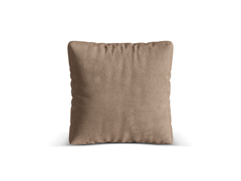Perna decorativa, Martina-120, Micadoni Home, 65x65 cm, catifea, bej inchis
