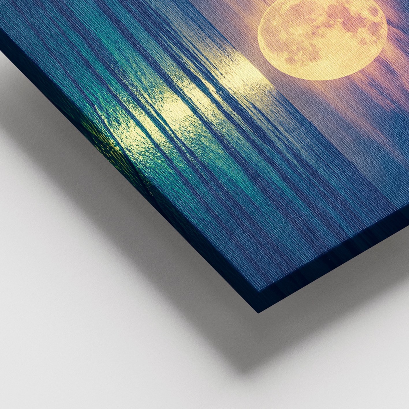 Tablou decorativ, DEV02142100140, Canvas, Cadru: 100% LEMN (Grosime: 3-4 cm), Multicolor