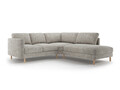 Coltar dreapta 4 locuri, Eden, Micadoni, 267x234x90 cm, tesatura structurata, bej melange