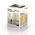 Bec LED portabil InnovaGoods, cu baterii, 9 x 13 x 9 cm, plastic