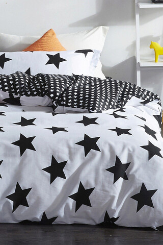 Lenjerie de pat dubla king (eu) (es), 3 piese, bigstar, enlora home, 65% bumbac/35% poliester
