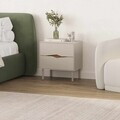Noptiera, Hanah Home, Marquise, 50x52.3x35 cm, Gresie / Oud intens