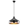 Lustra, Yildo - 253-S, Opviq, 36 x 122 cm, 1 x E27, 40W, negru/cupru