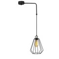 Lustra, Opviq, 892OPV1492, Fier, Negru