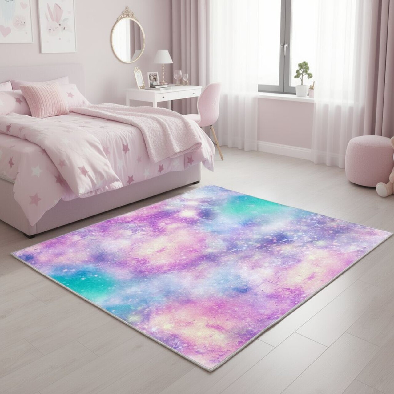 Covor Hmnt115 160x230 cm Poliester Multicolor