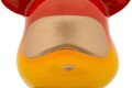 Figurina /sculptura decorativa Rainbow Standing Teddy, Mauro Ferretti, 22.5x17.5x42.5 cm, polirasina, multicolor