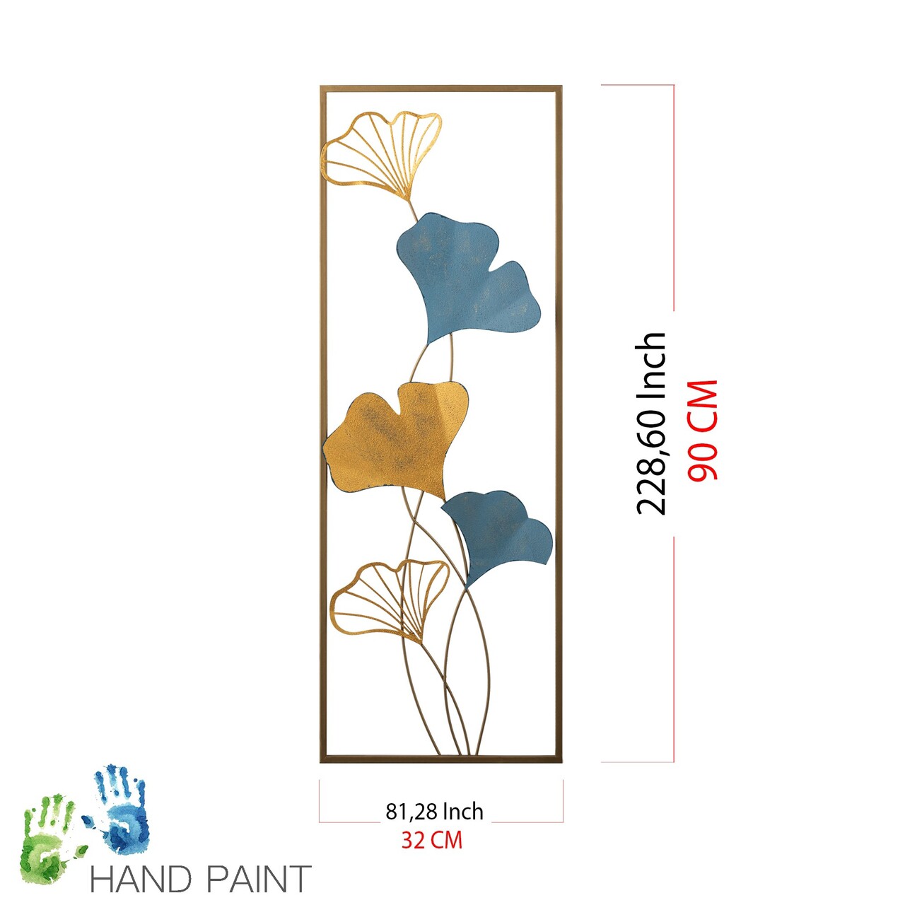Decoratiune, Nadide, Dimensiune: 32 x 5 x 90 cm, Multicolor - view 8