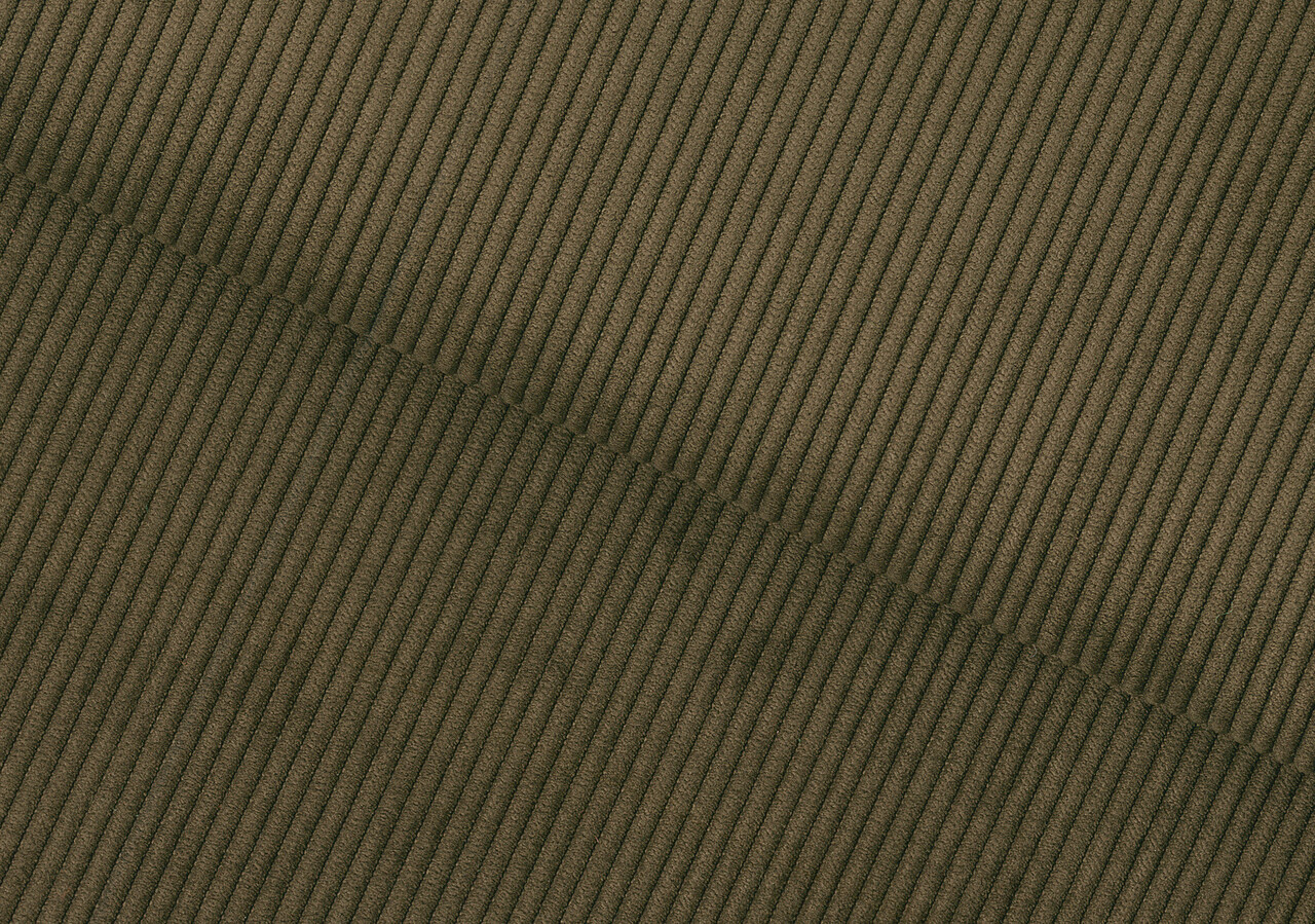 Scaun Eris, Actona, 48.5x54x85.5 cm, tesatura corduroy/otel, verde olive - view 6
