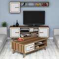 Set mobilier living, Hommy Craft, Ayla, Nuc/Alb